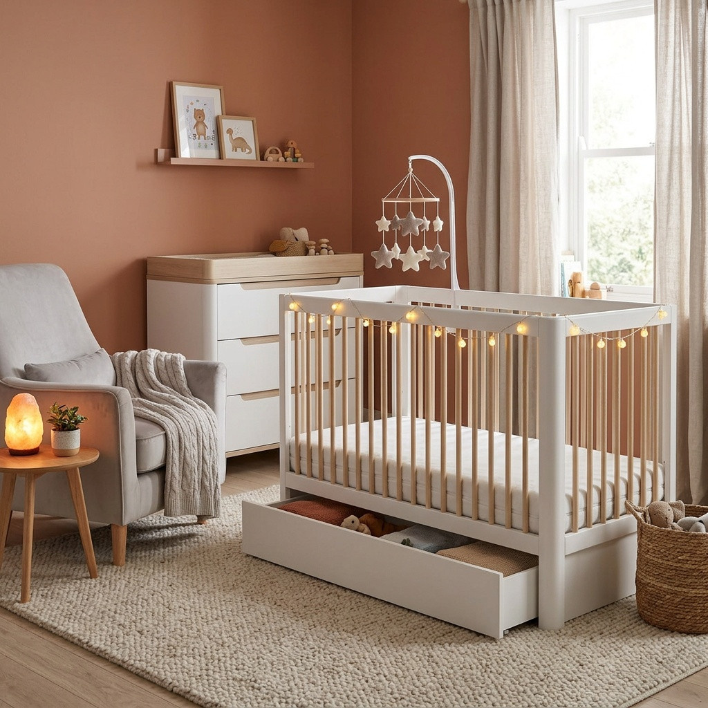 Pinio Pure Zásuvka k postýlce 120 x 60 cm - White