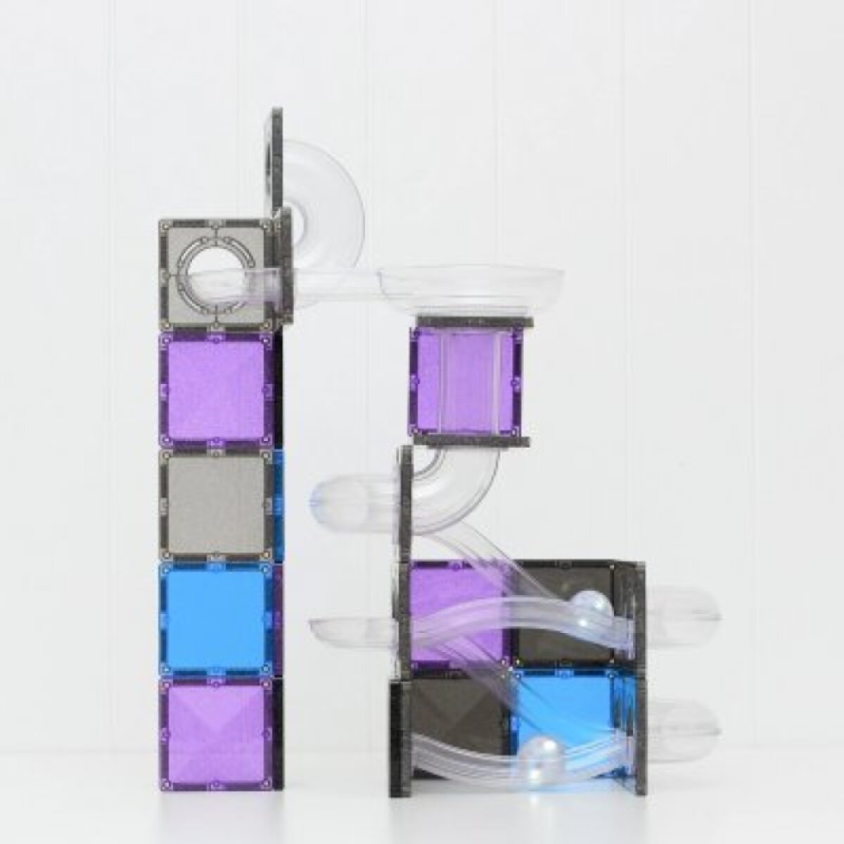 Connetix Magnetická kuličková dráha - Galaxy Pack, 61 ks