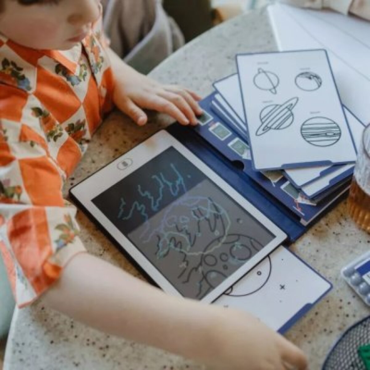 Kidywolf Kreslicí tablet Kidydraw Mini - Galaxy