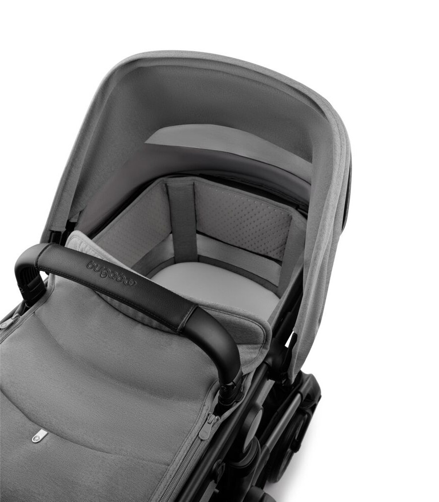 BUGABOO Fox5 Renew Kompletní kočárek + Novorozenecké lůžko Graphite/Moon Grey