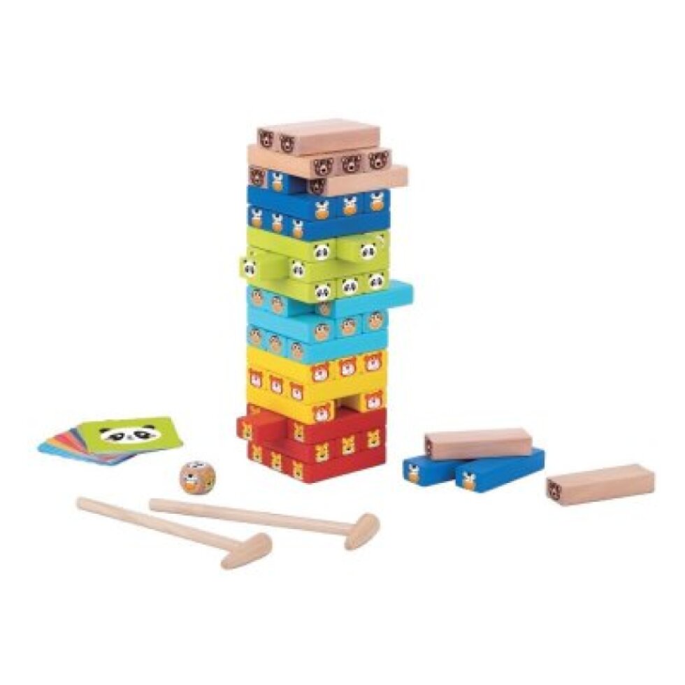 2 Kids Toys Vratká věž se zvířátky