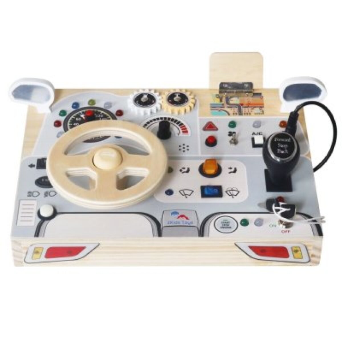 2 Kids Toys Activity board Interaktivní deska - Auto