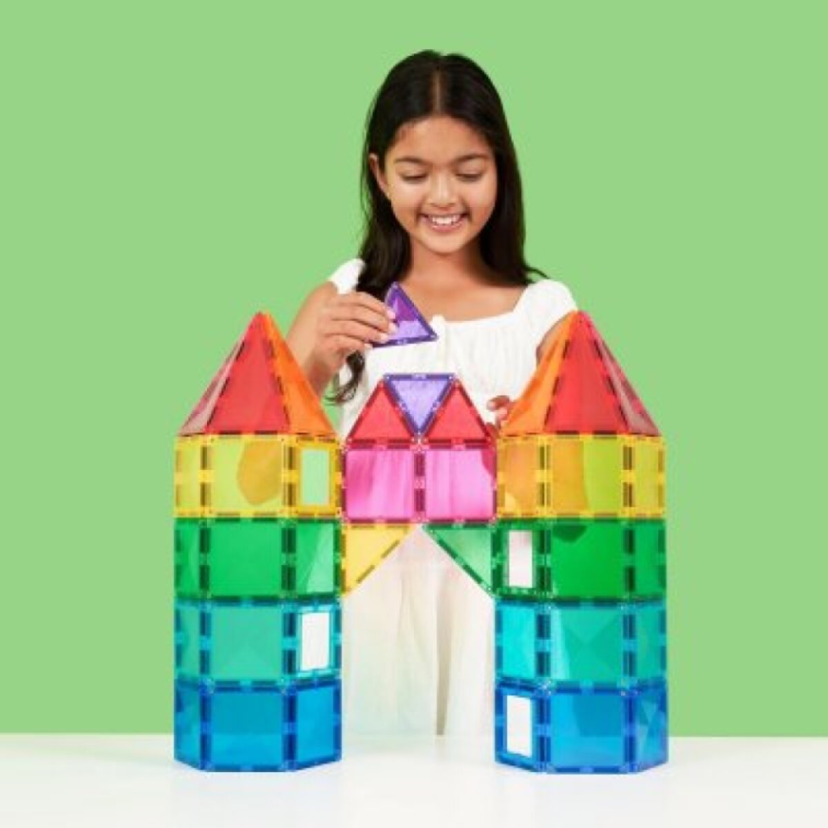 Connetix Magnetická stavebnice - Bright Creative Pack, 104 ks