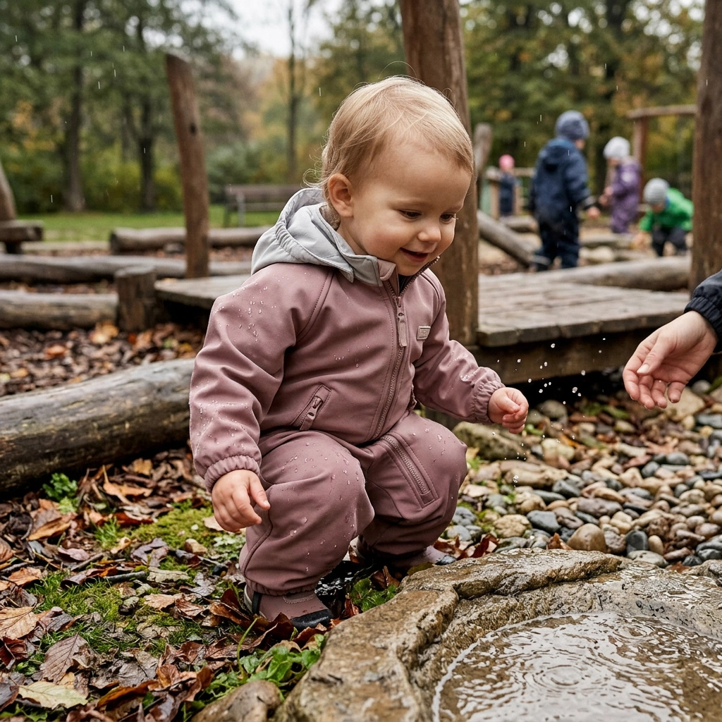 Leokid Softshellová kombinéza Lilo - Ash Rose, vel. 98