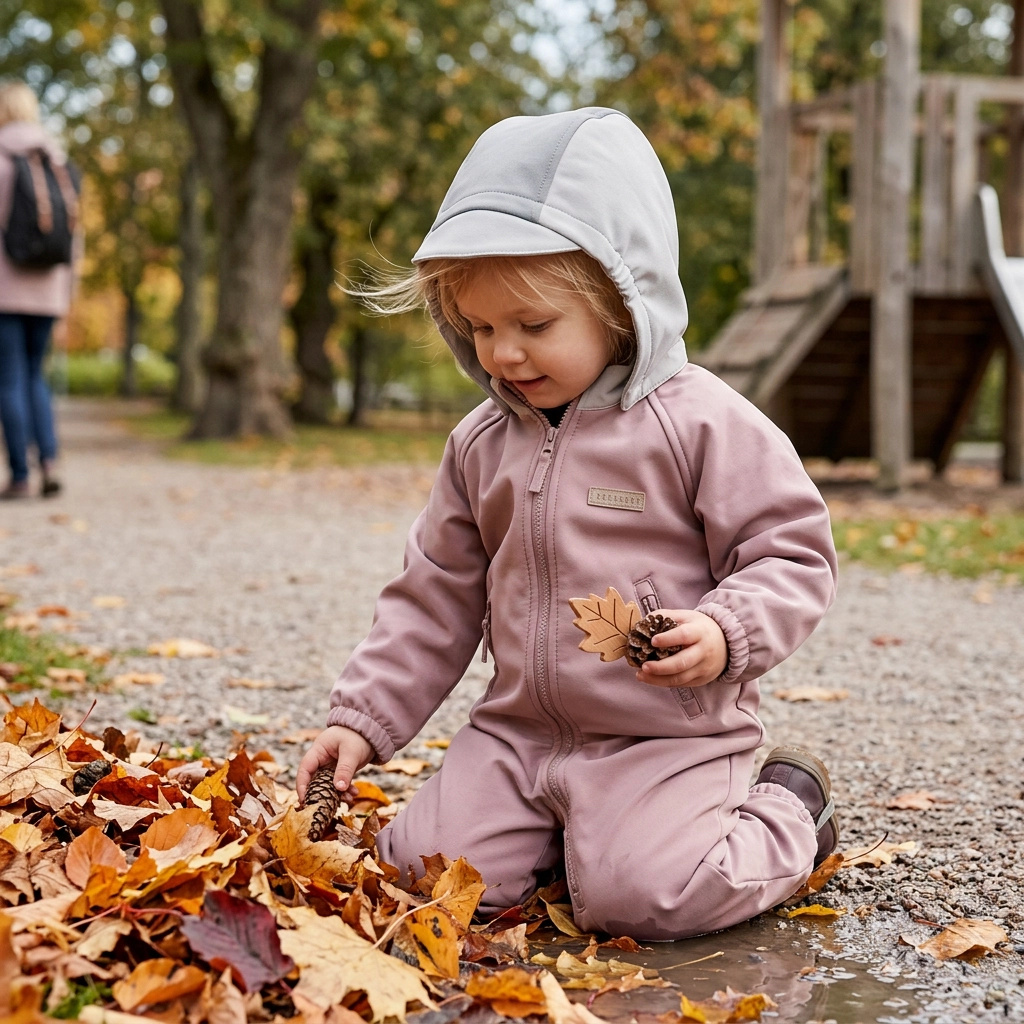 Leokid Softshellová kombinéza Lilo - Ash Rose, vel. 98