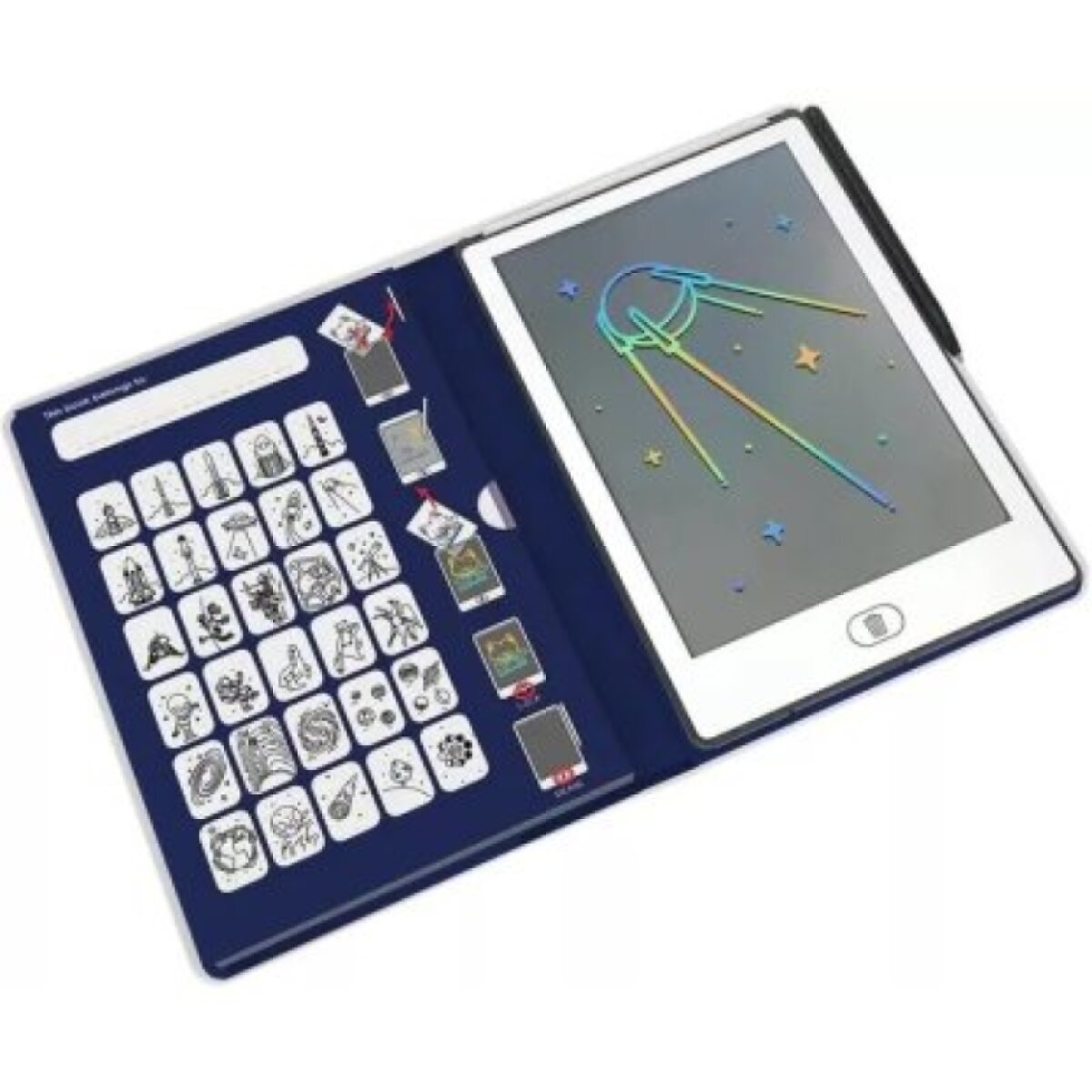 Kidywolf Kreslicí tablet Kidydraw Mini - Galaxy