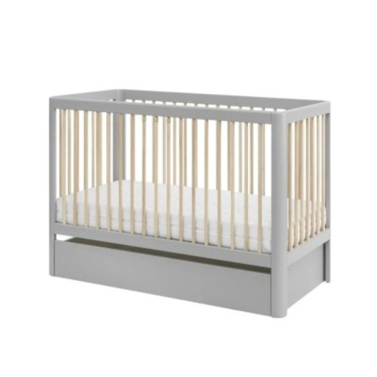 Pinio Pure Zásuvka k postýlce 120 x 60 cm - Grey