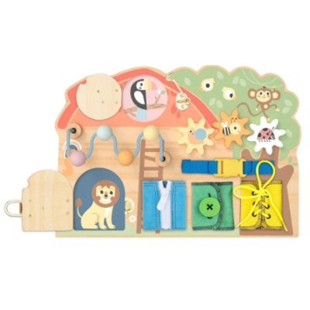 2 Kids Toys Activity board - Domeček se zvířátky