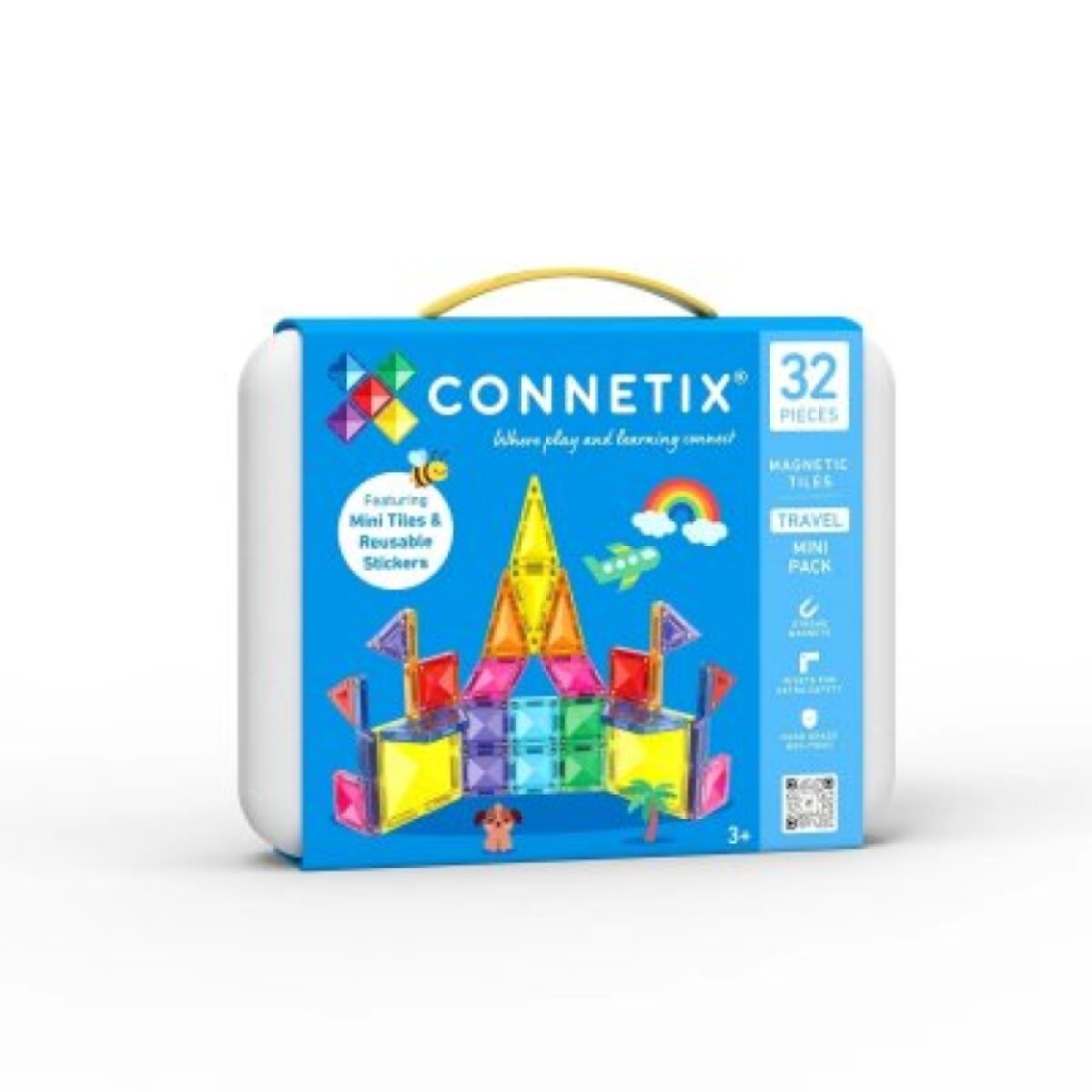 Connetix Magnetická stavebnice - Travel Mini Pack, 32 ks