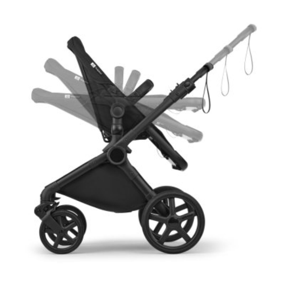 Bugaboo Cub Kompletní kočárek + Novorozenecké hnízdo - Black/Forest Green