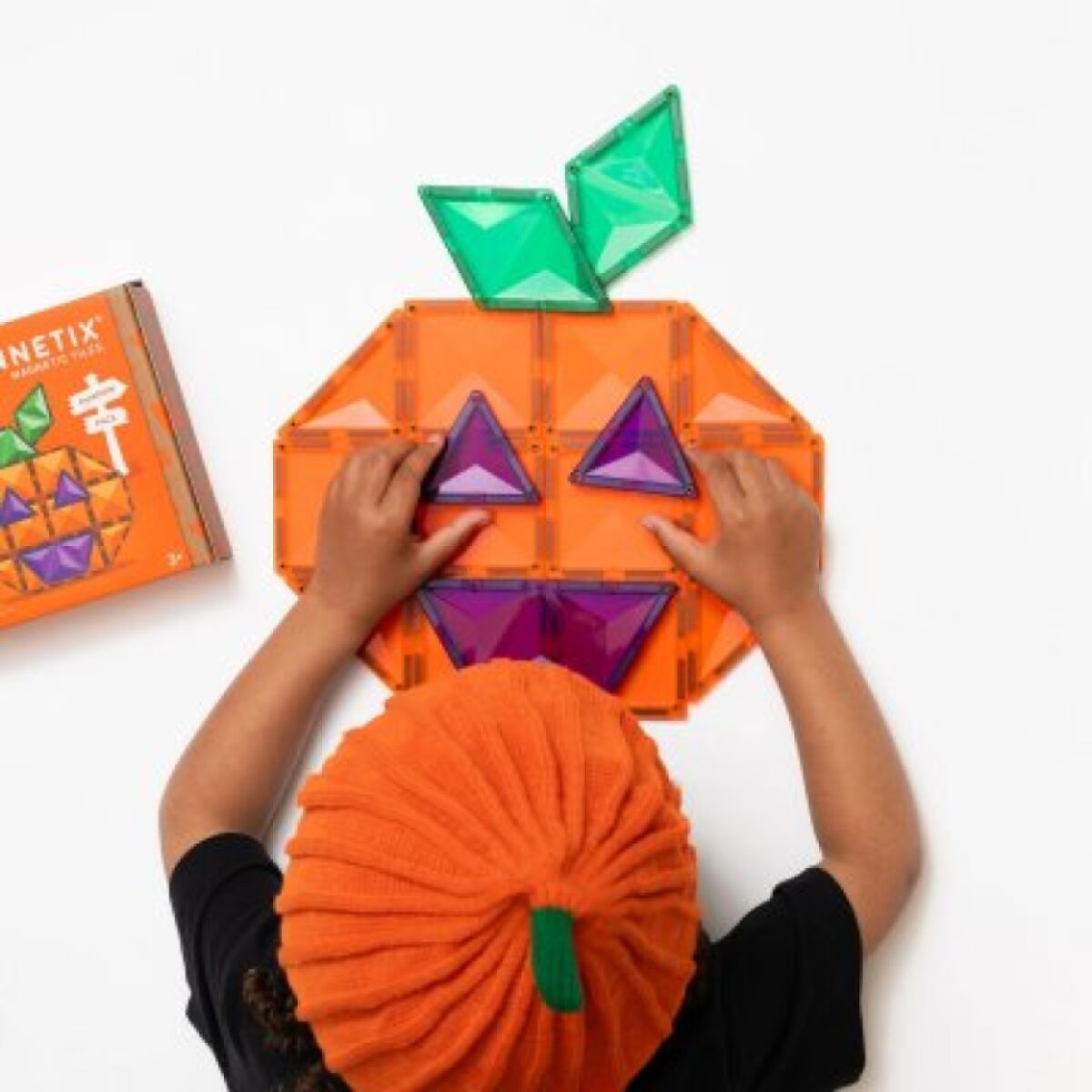 Connetix Magnetická Stavebnice - Halloween Pumpkin Pack, 17 ks