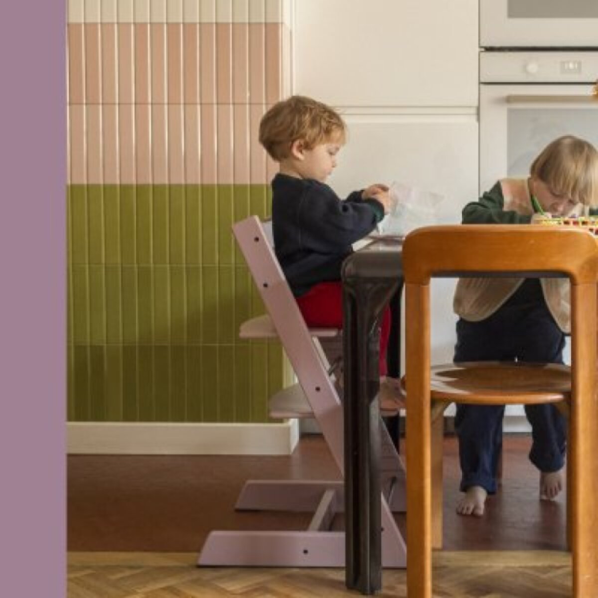 Stokke Tripp Trapp Židlička - Heather Mauve