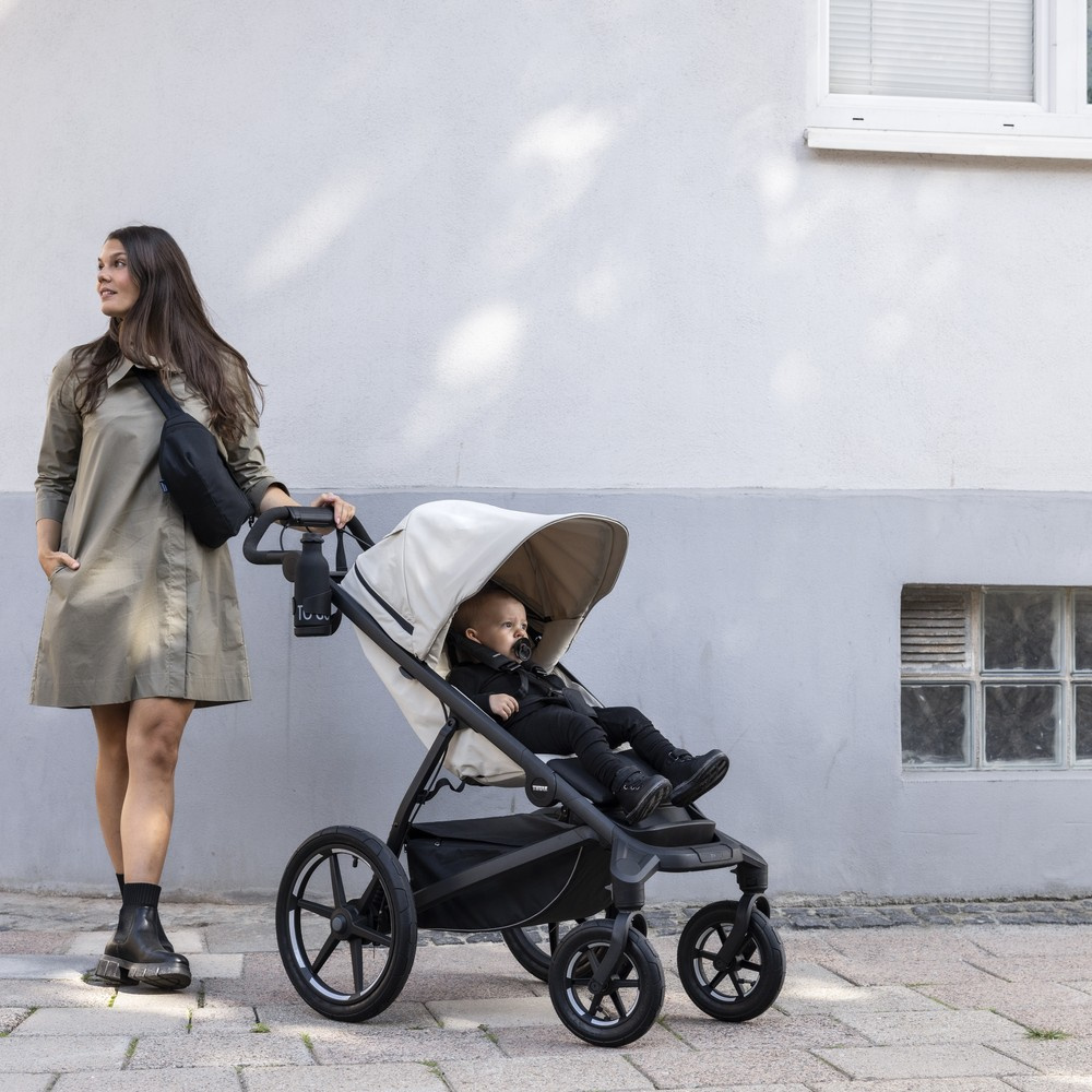 Thule Urban Glide 4-Wheel Kompletní kočárek + Autosedačka Maple + Základna + Příslušenství - Blue