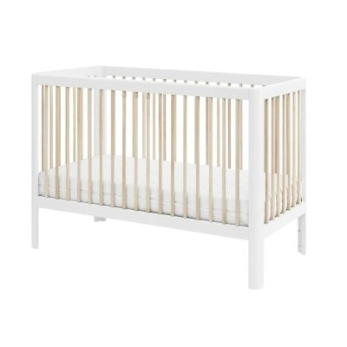 Pinio Pure Dětská postýlka 120 x 60 cm - White