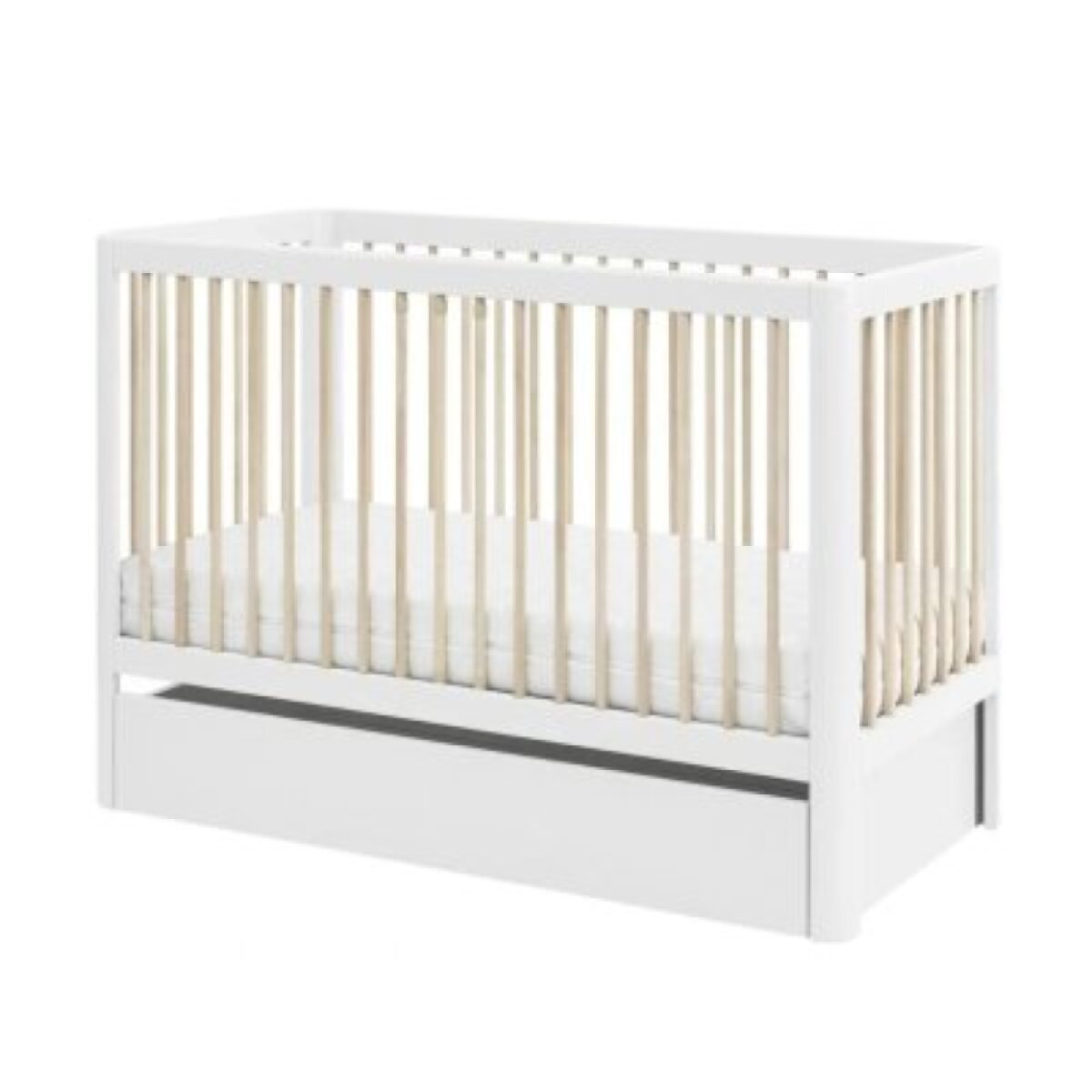 Pinio Pure Zásuvka k postýlce 120 x 60 cm - White