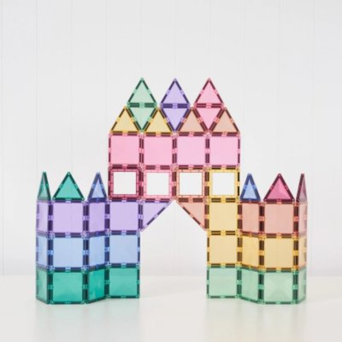 Connetix Magnetická stavebnice - Pastel Creative Pack, 104 ks