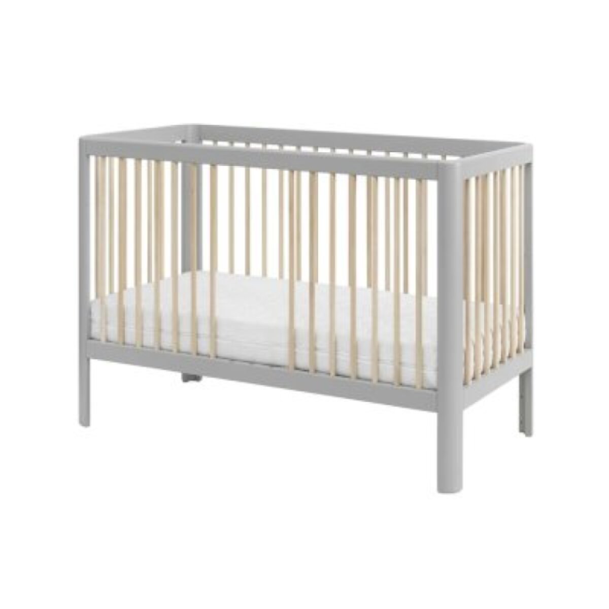 Pinio Pure Dětská postýlka 120 x 60 cm - Grey