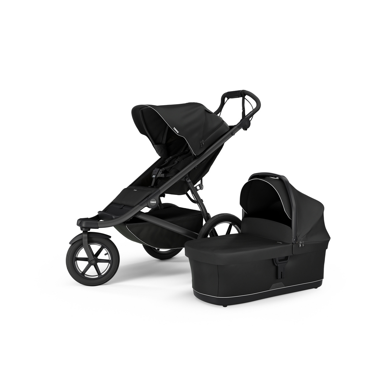 Thule Urban Glide 3 Kompletní kočárek + příslušenství - Black/Black