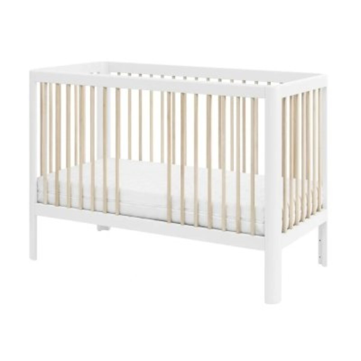 Pinio Pure Dětská postýlka 120 x 60 cm - White