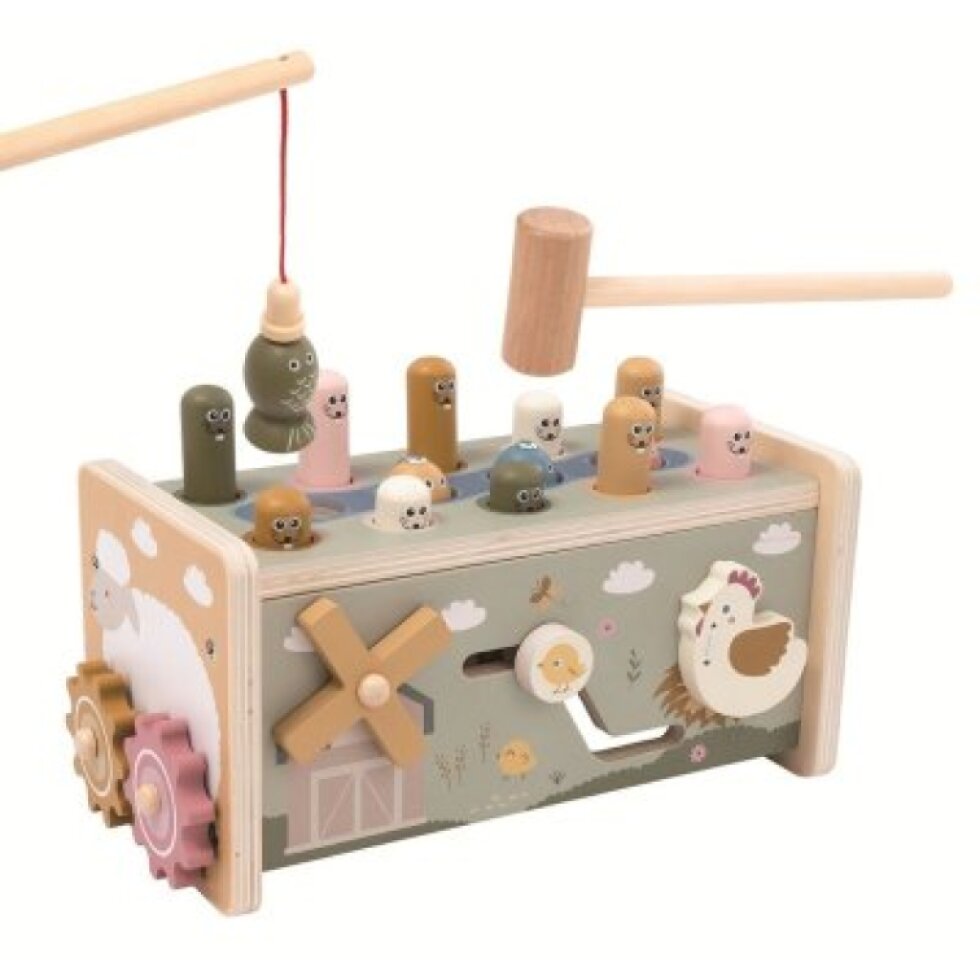 2 Kids Toys Multifunkční zatloukačka - Farma