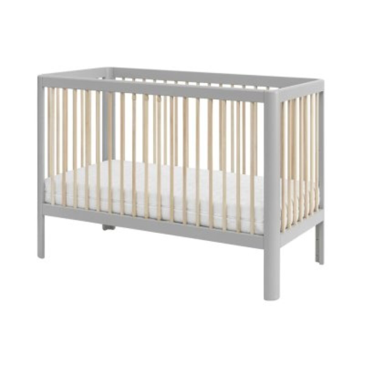 Pinio Pure Dětská postýlka 120 x 60 cm - Grey