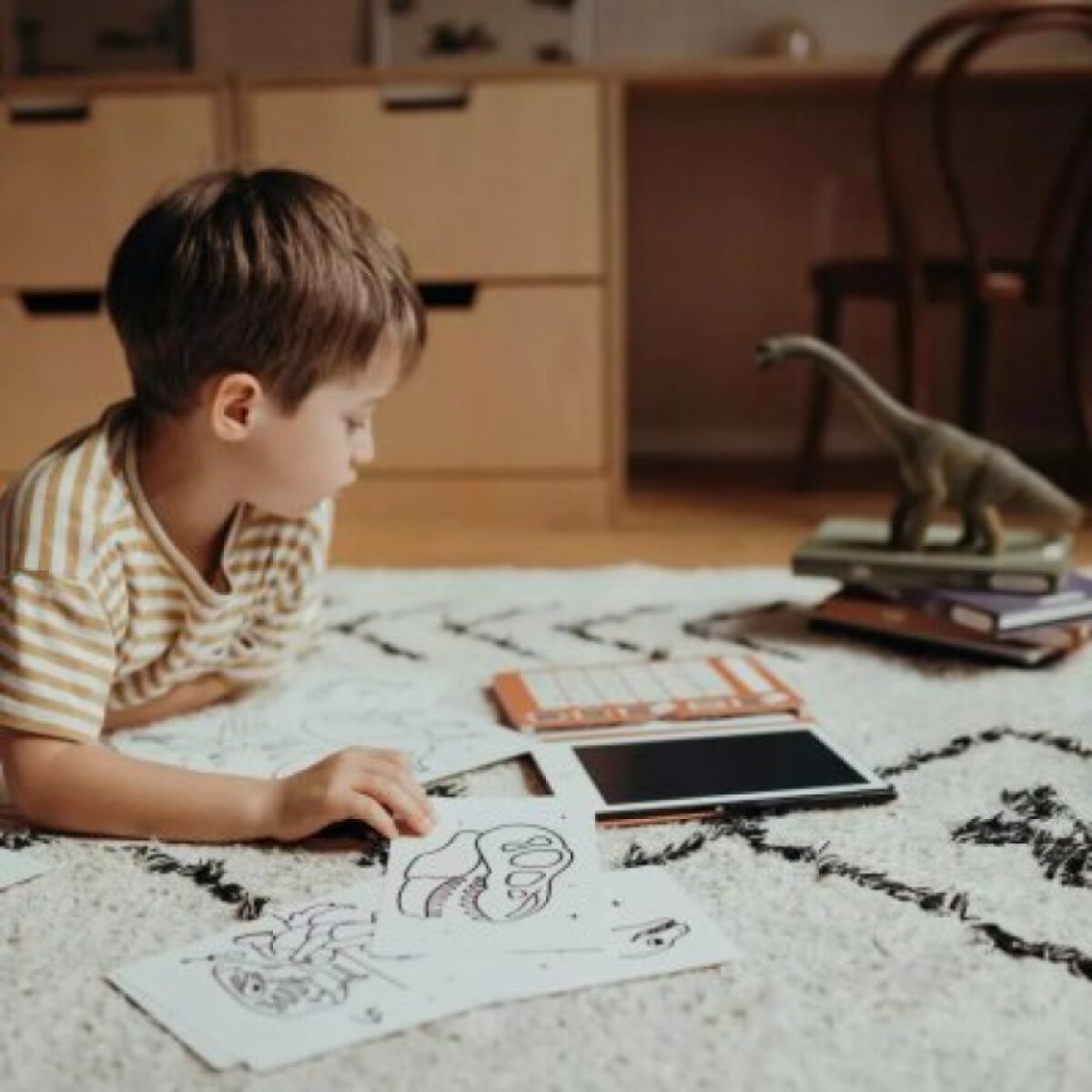 Kidywolf Kreslicí tablet Kidydraw Mini - Dinosauři