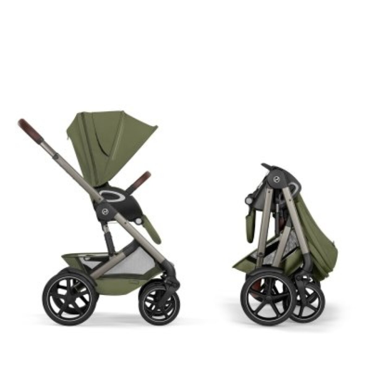 Cybex Talos S Lux New - Taupe/Moss Green