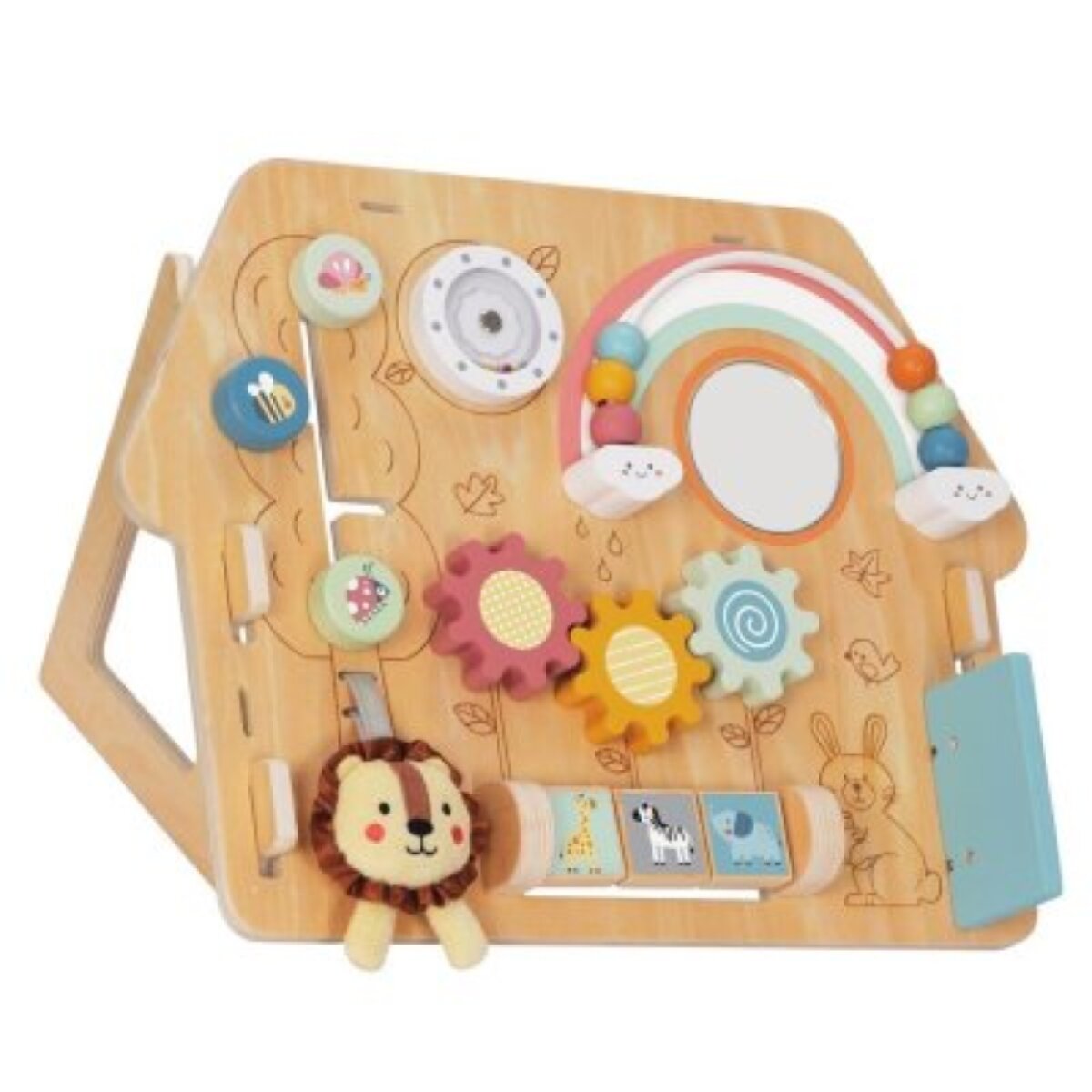 2 Kids Toys Activity board - Lvíčkův dům