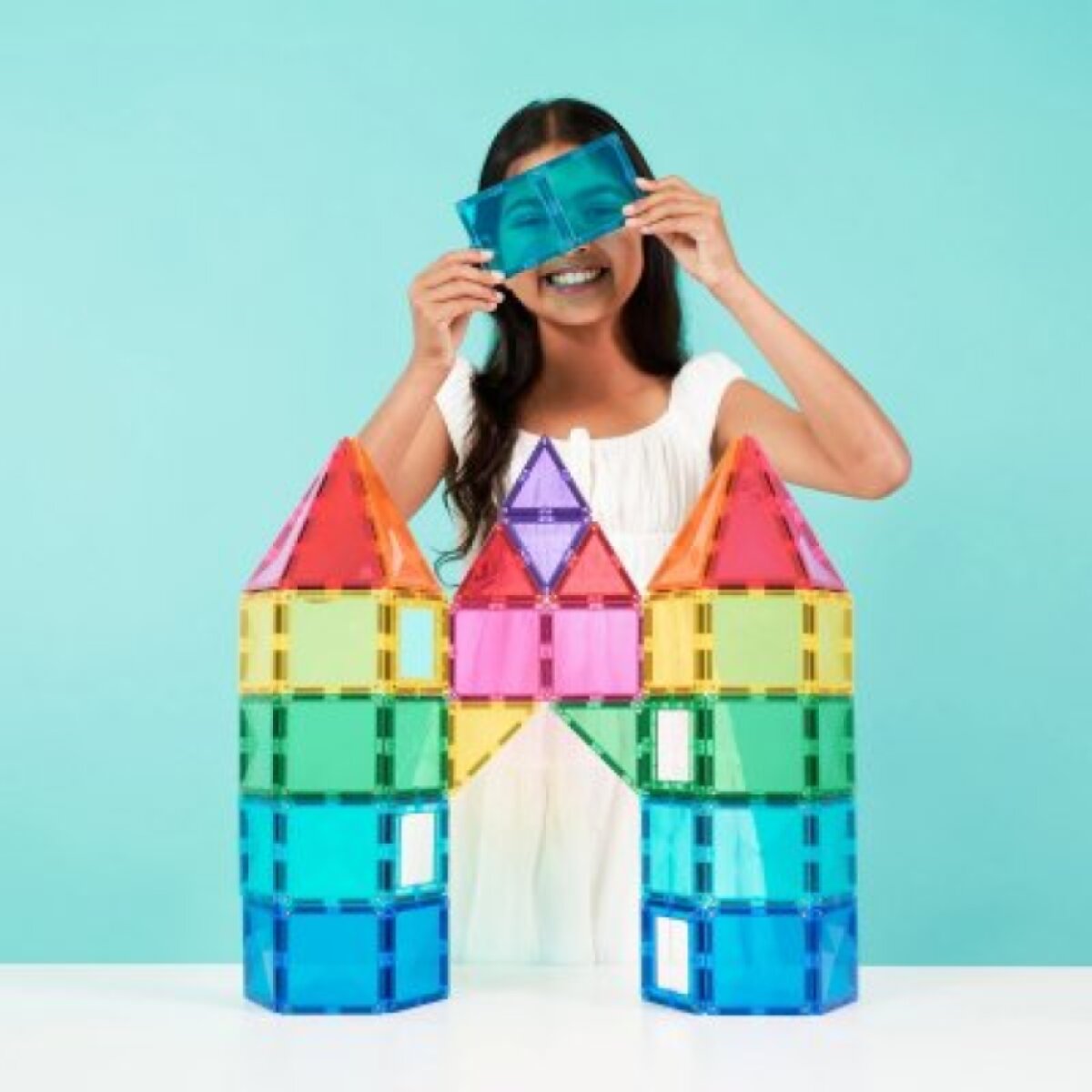 Connetix Magnetická stavebnice - Bright Creative Pack, 104 ks