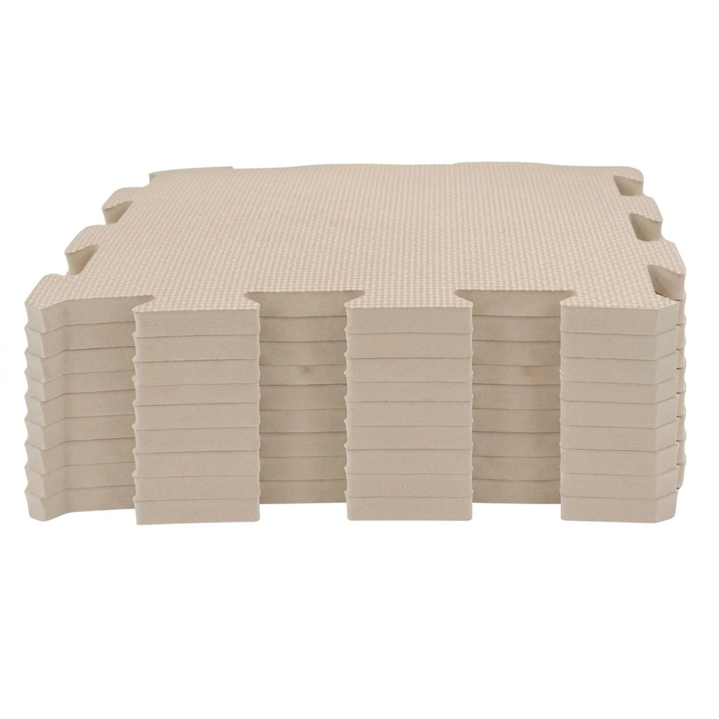 Nido Nido Pěnová hrací podložka Puzzle 9ks - Sandstone