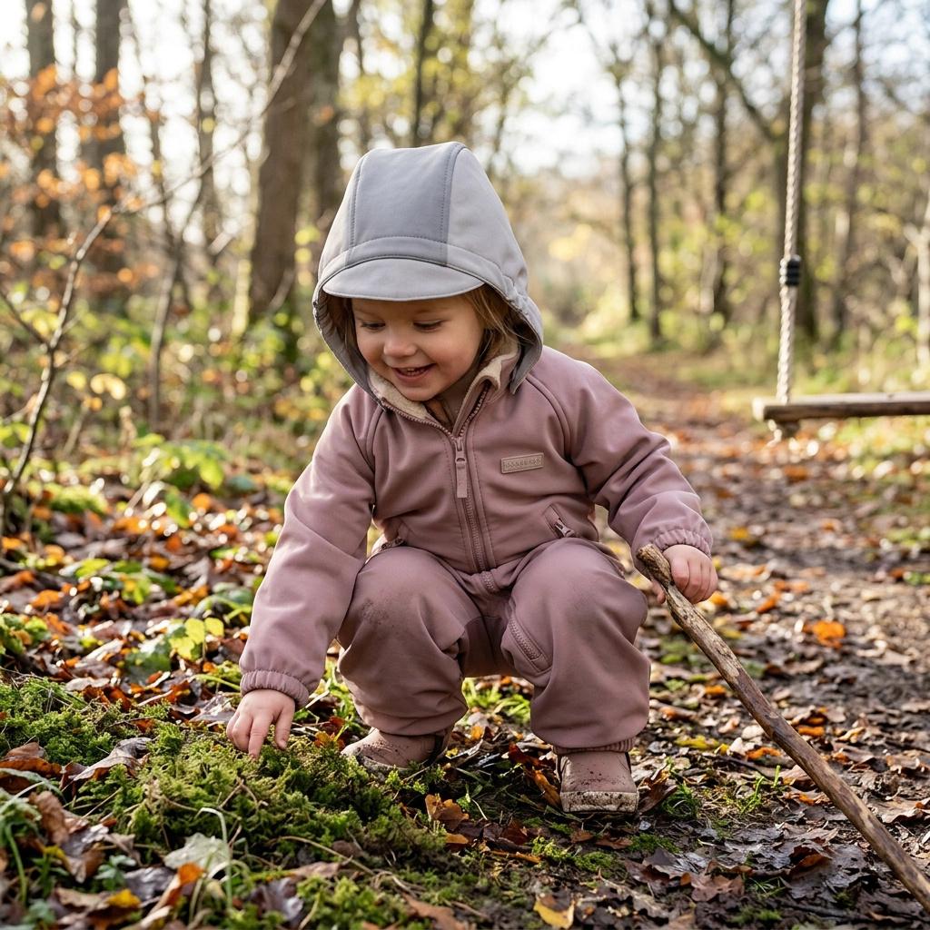 Leokid Softshellová kombinéza Lilo - Ash Rose, vel. 98