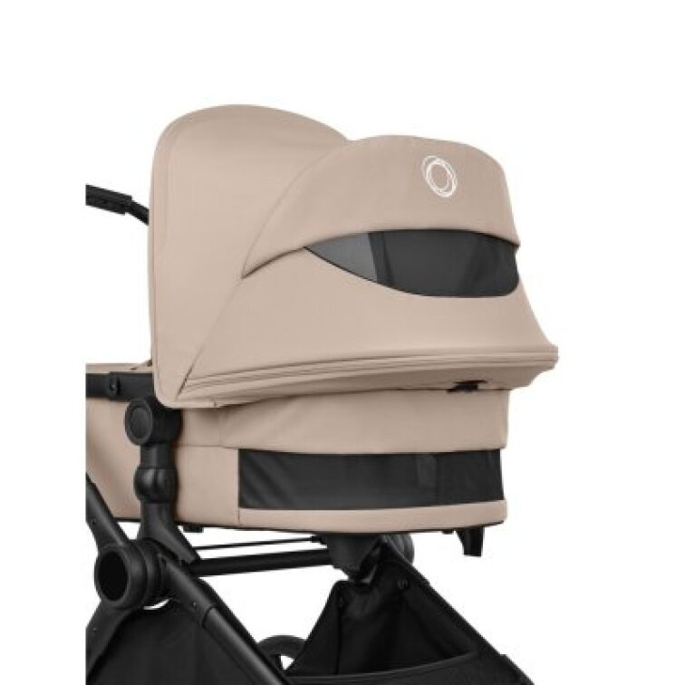 Bugaboo Cub Kompletní kočárek + Novorozenecké hnízdo - Black/Desert Taupe