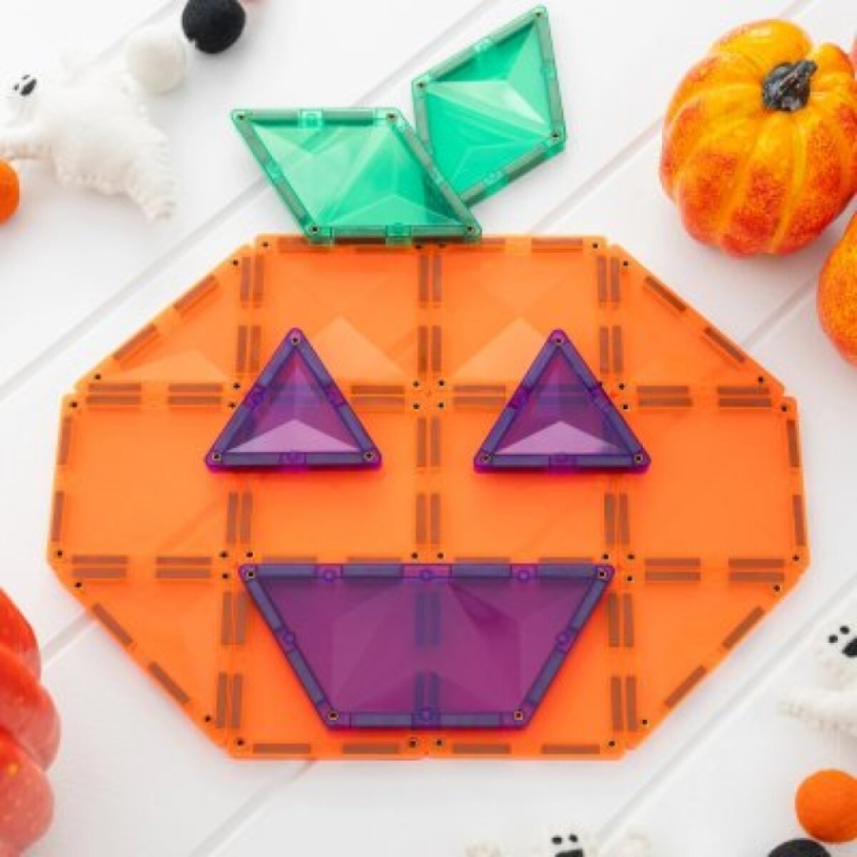 Connetix Magnetická Stavebnice - Halloween Pumpkin Pack, 17 ks