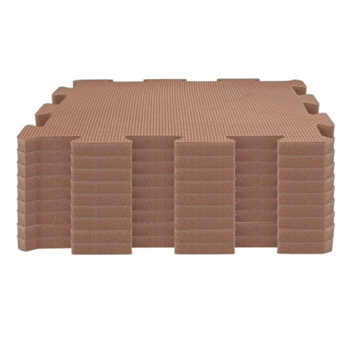Nido Nido Pěnová hrací podložka Puzzle 9ks - Caramel