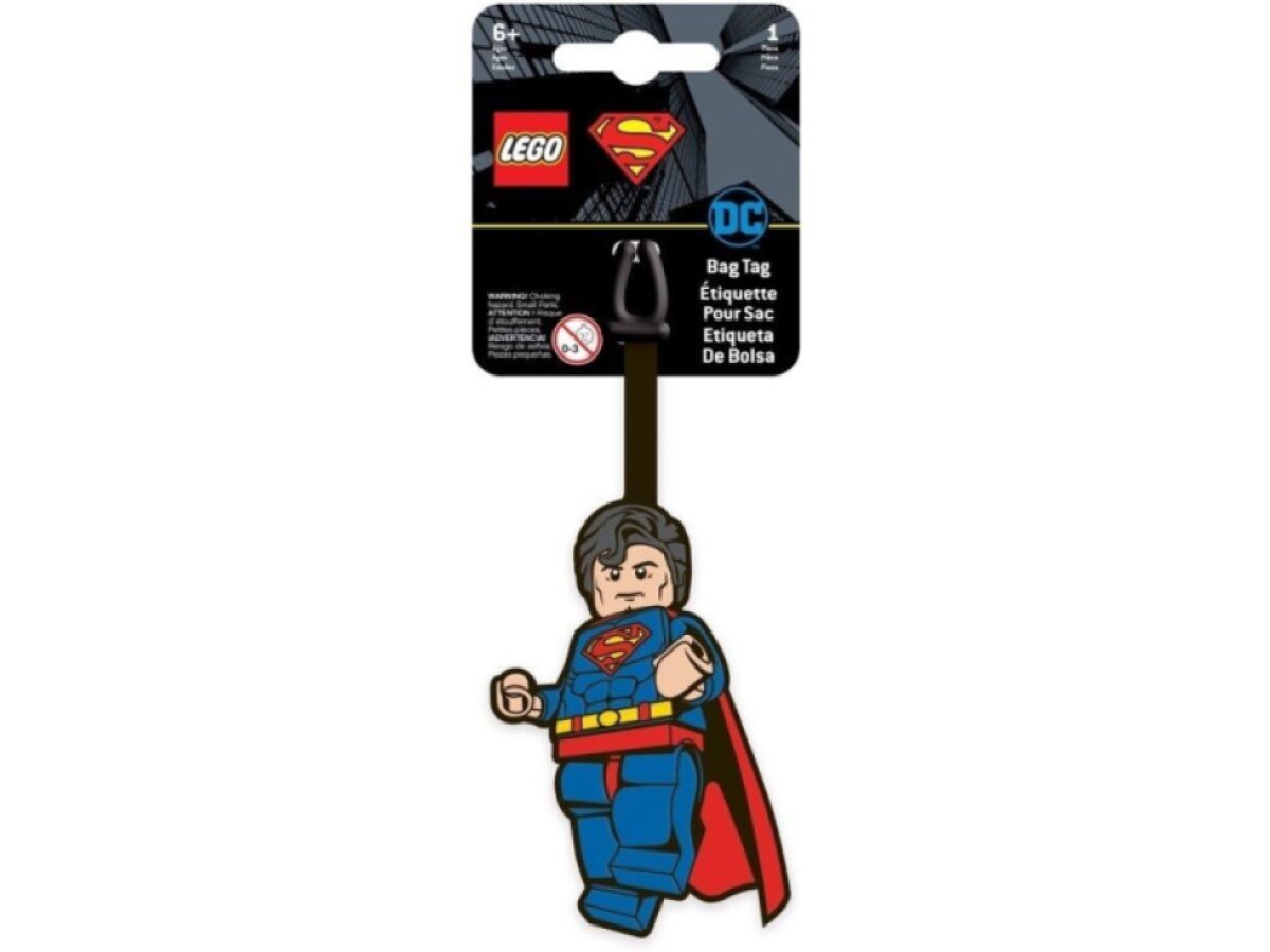 LEGO Super Heroes Jmenovka na zavazadlo Superman