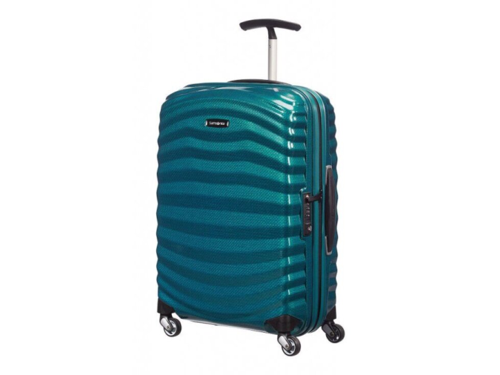 Samsonite SPINNER 55/20 Petrol Blue - LITE-SHOCK 1