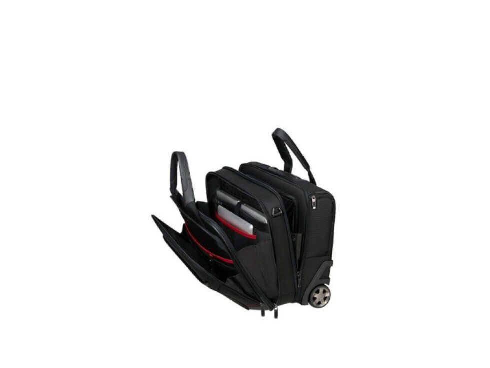 Samsonite PRO-DLX 6 Rolling Tote 15.6" Black