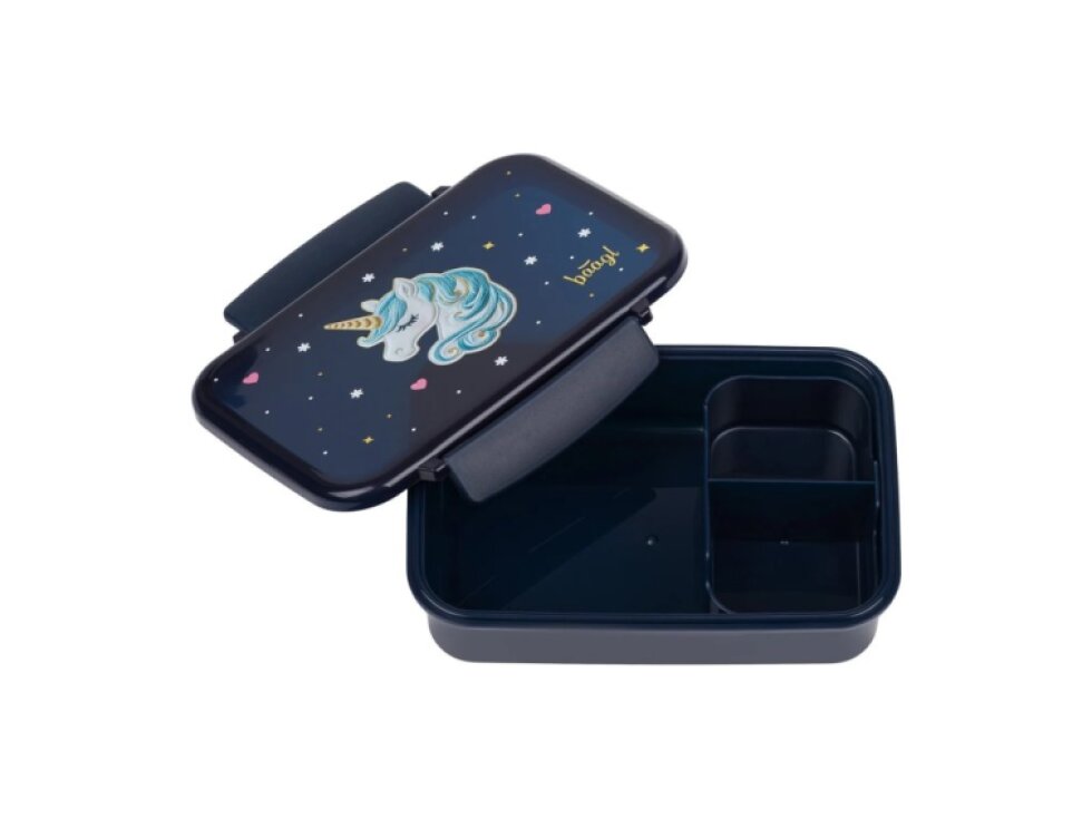 BAAGL Box na svačinu s přihrádkami Unicorn Gold