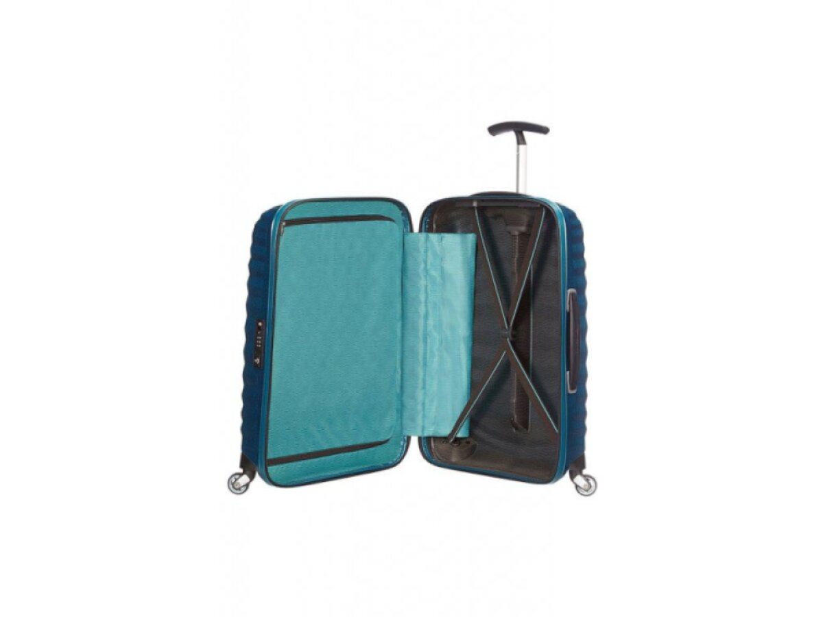 Samsonite SPINNER 55/20 Petrol Blue - LITE-SHOCK 1