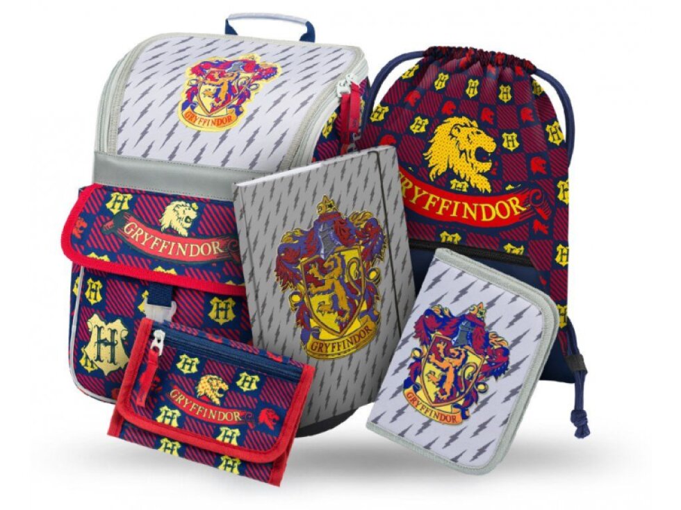 Baagl Školní set Zippy Harry Potter Nebelvír II