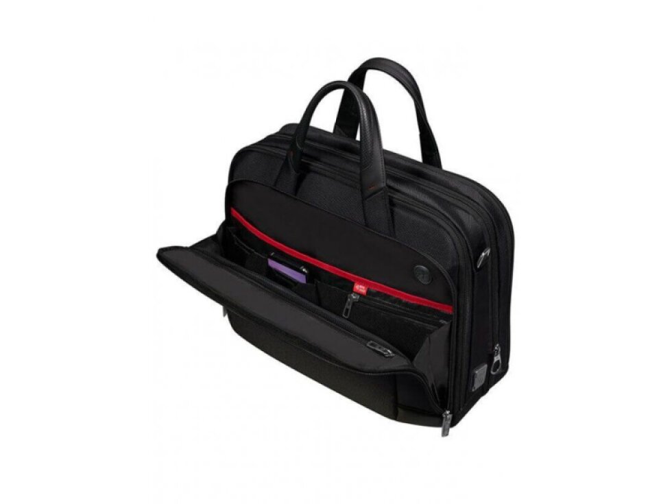 Samsonite PRO-DLX 6 Bailhandle 15.6" EXP Black