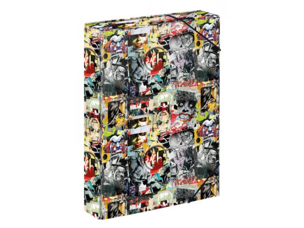 BAAGL Desky na sešity A4 Jumbo Batman Komiks