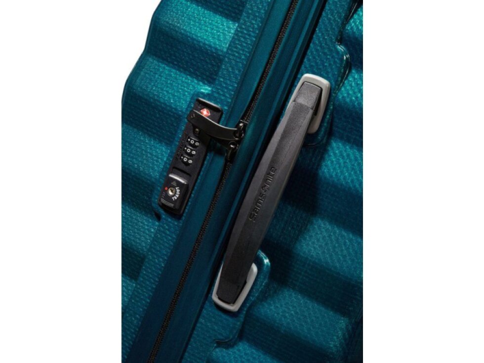 Samsonite SPINNER 75/28 Petrol Blue - LITE-SHOCK 1
