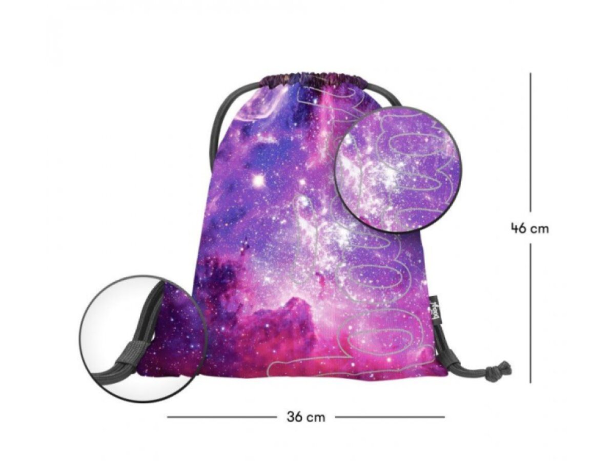 BAAGL Sáček Skate Galaxy