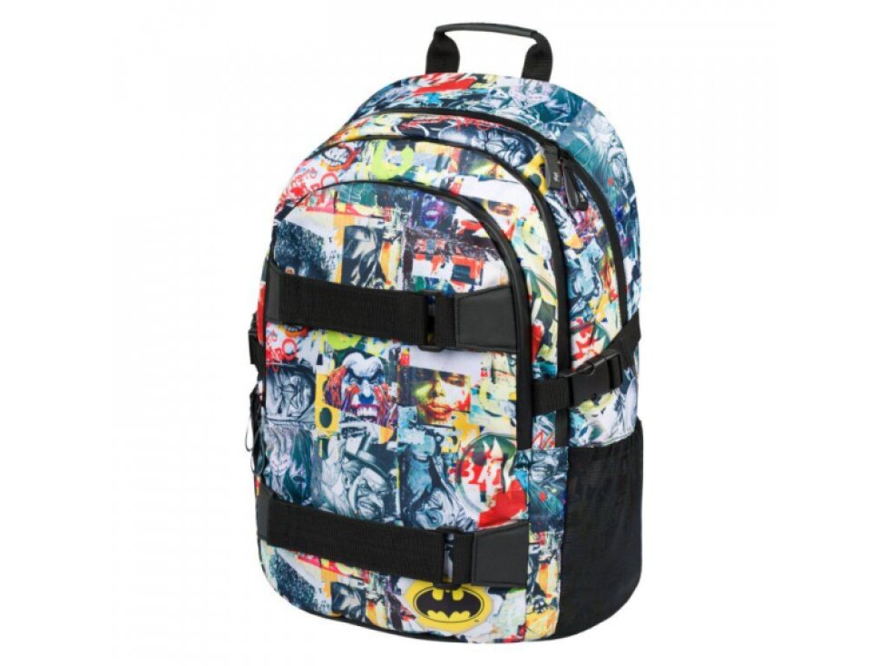 BAAGL Školní batoh Skate Batman Komiks