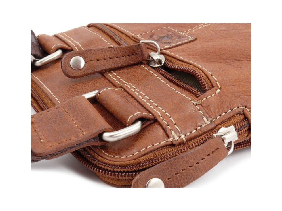 Taška crossbody kožená BHPC Explore S