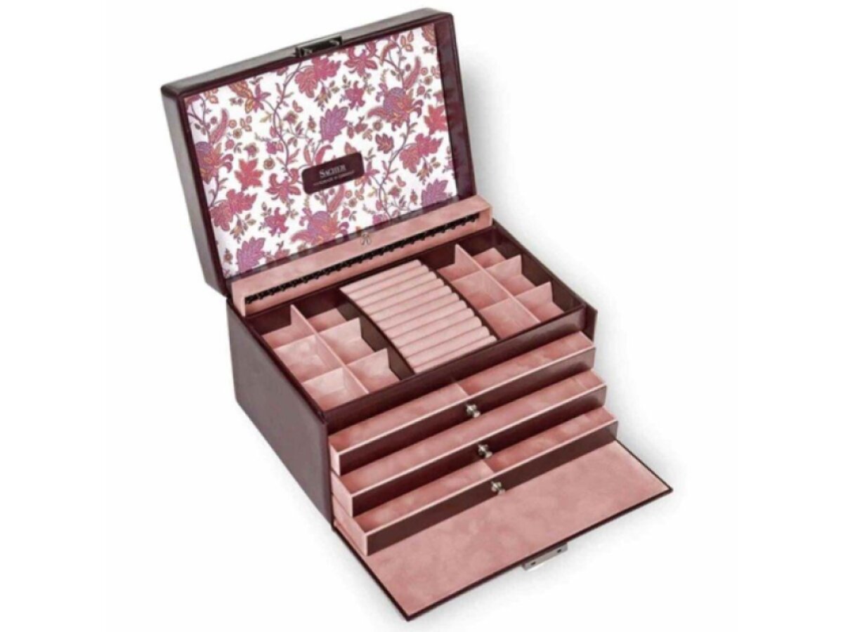 Šperkovnice Sacher Jasmin Leather Florage