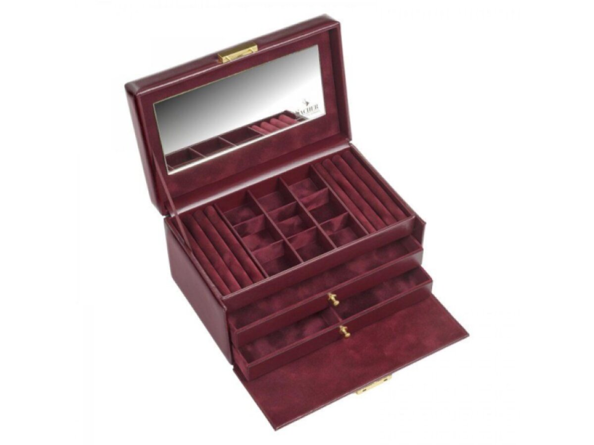 Šperkovnice Sacher Elly Bordeaux