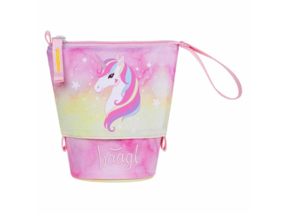 BAAGL Školní penál Pastelkovník Rainbow Unicorn