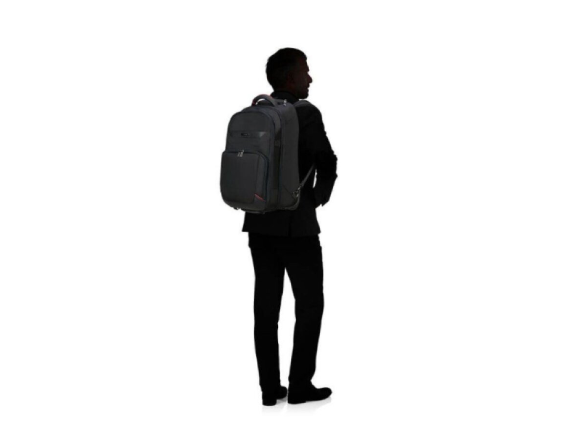 Samsonite PRO-DLX 6 Laptop Backpack/WH 17.3" Black
